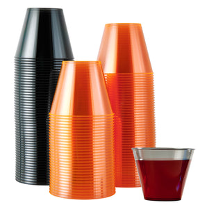 9 oz 200 Pack Party Cups Tumblers in Assorted Colors