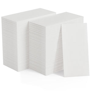 15.7” x 13”inch 600 Pack 2-Ply 1/8 Fold Dinner Napkins