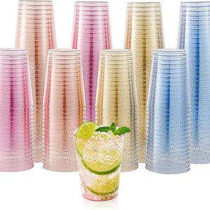 10 oz 200 pack Disposable Party Cups in Assorted Colors