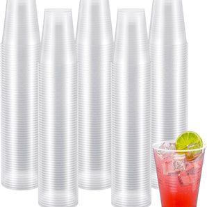 7 oz 300 pack Clear Plastic Drinking Cups for Parties