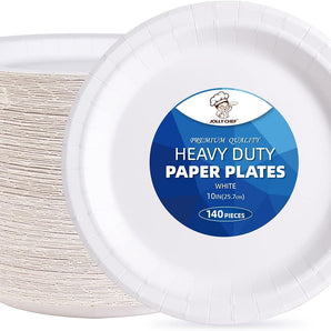 (Wholesale) 10 inch Heavy Duty White Plate for Everyday Use