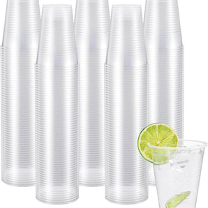 (Wholesale)  9 oz Clear Plastic Disposable Cups
