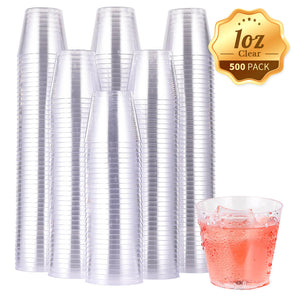 1 oz 500 pack Disposable Tasting Cups for Parties