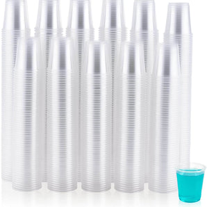 (Wholesale)  3 oz Clear Disposable Mouthwash Cups