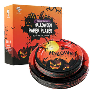（Wholesale） 7+9 inch Halloween Paper Plates