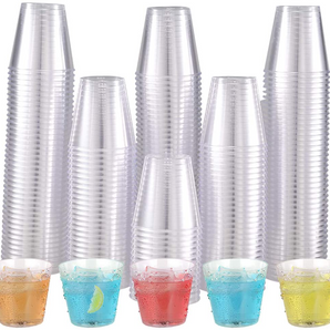 (Wholesale)  2 oz Disposable Plastic Shot Cups for Party