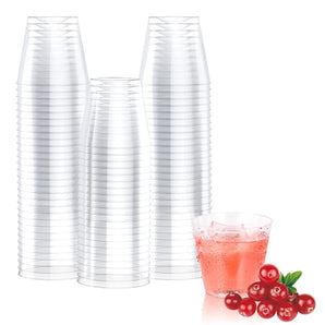 1 oz 100 Pack Small Plastic Shot Glasses Perfect for Party